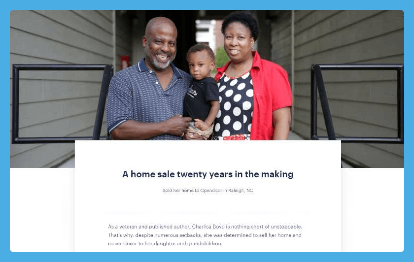 opendoor customer testimonial